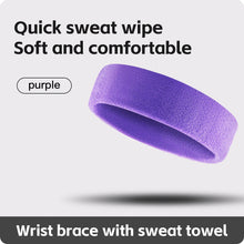 Load image into Gallery viewer, 1 PC Towel cloth Headband Sweat Bandage Sport Head Hair Band Workout Tennis Fitness Jog Basketball Running Sweatband Women Men