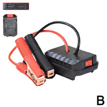 Load image into Gallery viewer, Car Lithium Battery Converter Charger Clip Auto Igniter Jump Starter For Makita Booster Cable Adapter Emergency Power DIY Tools