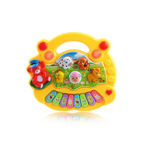 Farm Animal Sound Kids Piano - Musical Toy Keyboard with Animal Sounds for Learning