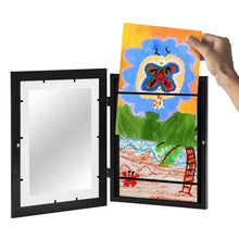 Load image into Gallery viewer, Children Art Frames Magnetic Front Open Changeable Kids Frametory for Poster Photo Drawing Paintings Pictures Display Home Decor