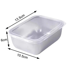 Load image into Gallery viewer, Stainless Steel Food Storage Container with Lid - Airtight Fresh-Keep Box for Fridge | Small Thickened Kitchen Organizer
