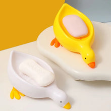 Load image into Gallery viewer, Cute Duck Self-Draining Soap Tray Rack - Bathroom Kitchen Shower Sink Holder