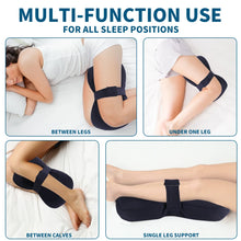 Load image into Gallery viewer, 1 Piece Knee Pillow Ergonomic Side Pillow For Side Sleepers Back Legs Hips Joints Pregnancy Sciatic Neuralgia Relief
