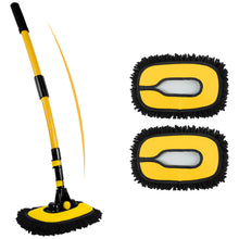 Load image into Gallery viewer, 15° Arc Retractable Car Cleaning Brush, Portable Brush Set with Storage Bag for RV, Truck and Camper Cleaning