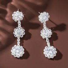 Load image into Gallery viewer, 2PC Women's Fashion Trend DIY Pearl Petal Ball Earrings Outdoor Travel Carnival Banquet Party Holiday Dressing Gifts