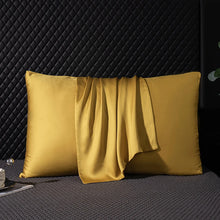 Load image into Gallery viewer, 100% Natural Mulberry Silk Pillow Case Real Silk Protect Hair Skin Pillowcase Any Size Customized Bedding Pillow Cases Cover