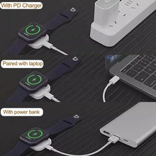 Load image into Gallery viewer, Magnetic Wireless Fast Charger for Apple Watch Series 9-5 SE, Type C L Cable Convert