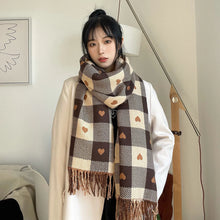 Load image into Gallery viewer, Luxury Winter Cashmere Scarf Women New Design Warm Pashmina Long Tassel Scarves Female Print Shawl Thick Foulard Bufanda