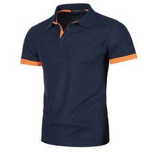 Load image into Gallery viewer, New Mens Short Sleeve Polo Shirt Solid Color Streetwear Lightweight Lapel Tshirts for Men Summer Jogging Sport Tops