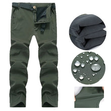 Load image into Gallery viewer, Men Softshell Fleece Jacket Windproof Outdoor Hiking Winter Coat