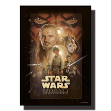 Load image into Gallery viewer, Star Wars Canvas Decorative Painting  Movie Art Mural Retro Poster Modern Home Wall Decoration Gift and Printing Aesthetic