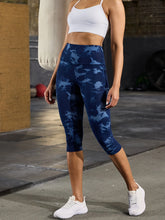 Load image into Gallery viewer, Women's High Waisted Capri Pants Super Soft Tummy Control No See Through Workout Yoga Running Athletic Push Up Gym Leggings