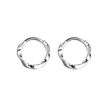 Load image into Gallery viewer, Mariasz Minimalist New Hot Sell Trendy Plated Gold Color Circle Earrings for Women Ear Hoop Earring Classic Jewelry