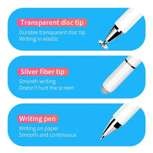 Load image into Gallery viewer, Universal Capacitive Stylus Pen 4-in-1 Magnetic Adsorption for Android iPhone