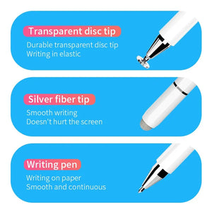 Universal Capacitive Stylus Pen 4-in-1 Magnetic Adsorption for Android iPhone