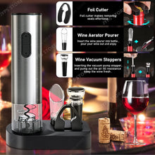 Load image into Gallery viewer, One-Touch Corkscrew! Electric, Rechargeable, Gift Set