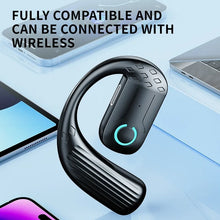 Load image into Gallery viewer, Open Wireless Headset Bluetooth 5.4 180° Rotation Adjustable Left Right Ear Universal Earphone Mic Sport Business Music Ear-Hook