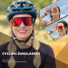 Load image into Gallery viewer, SCVCN New Cycling Glasses Bike Sunglasses Men UV400 Eyewear Outdoor Sports MTB Goggles Bicycle Women Riding Hiking Sunglasses