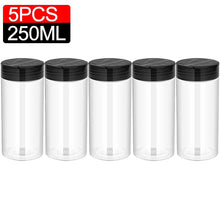 Load image into Gallery viewer, 10/1PCS Clear Spices Bottle Salt Pepper Shakers Plastic Barbecue Seasoning Jars Condiment Box Home Kitchen Powder Storage Can