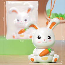 Load image into Gallery viewer, Cute Rabbit Cartoon Coin Bank - Unbreakable Plastic Savings Jar - Kids Birthday Gift