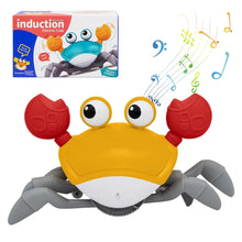 Load image into Gallery viewer, Dancing Crab Run Away Toy for Babies Crawling Interactive Escape Crabs Baby Birthday Thanksgiving Christmas Gift Battery Edition