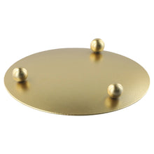 Load image into Gallery viewer, Rack Candle Holder For Wedding Iron Plate Metal Party Pedestal Pillar Round Rustless Spa Accessories Brand New