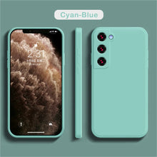 Load image into Gallery viewer, luxury Liquid Silicone Case for Samsung S25 S24 Galaxy S20 S21 S22 S23 FE Plus Note10 20 A52 A31 A41 A71 A51 A72 A70 A50 Coque