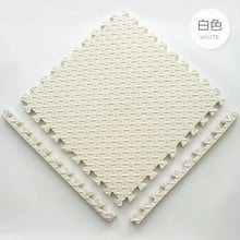 Load image into Gallery viewer, 30*30cm Thicken Sports Gym Mat Protection EVA Leaf Grain Floor Mats Yoga Fitness Non-Slip Splicing Rugs Shock Room