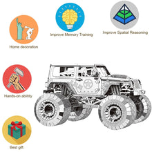 Load image into Gallery viewer, Rubicon 3D Metal Jigsaw Puzzle DIY Creative Educational Toy