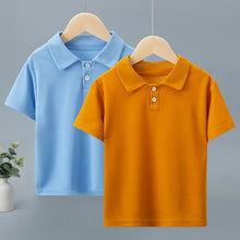 Load image into Gallery viewer, Boys&#39; Polo Shirt (Solid Color, Comfy, Summer)