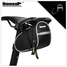 Load image into Gallery viewer, Rhinowalk Bike Saddle Bag 0.8L Small Waterproof Reflective MTB Road Bicycle Pack