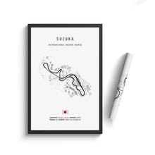 Load image into Gallery viewer, F1 International Track Circuit Canvas Painting – Wall Art