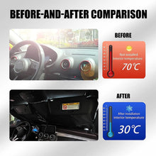 Load image into Gallery viewer, Foldable Front Car Windshield Sunshade Heat and Sun Resistant V-neck Design