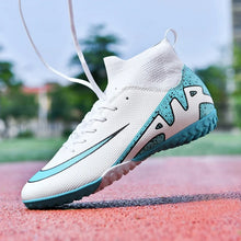 Load image into Gallery viewer, New Men Soccer Shoes Indoor Cleats Football Boots Match Long Spikes Sneakers Breathable Ultralight Training Drop Shipping