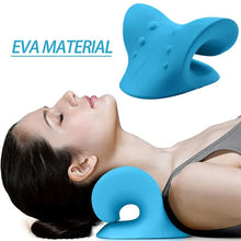 Load image into Gallery viewer, Neck &amp; Shoulder Stretcher Relaxer - Chiropractic Cervical Traction Pillow