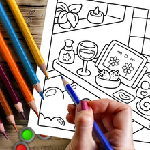 Load image into Gallery viewer, 28 Pages Love Style Coloring Book for Adult | Colouring Book, Drawing Supplies for Christmas, Thanksgiving