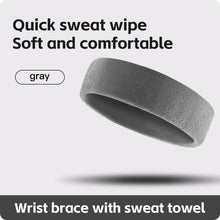 Load image into Gallery viewer, 1 PC Towel cloth Headband Sweat Bandage Sport Head Hair Band Workout Tennis Fitness Jog Basketball Running Sweatband Women Men