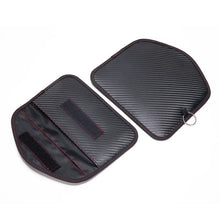 Load image into Gallery viewer, Car Keys Signal Blocker bag Remote Control Blocking Shielding Faraday Bag Protector Bag Keys Pouch Safe Lock Key Case
