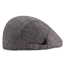 Load image into Gallery viewer, Men&#39;s Vintage Herringbone Newsboy Cap Autumn Spring Casual Gatsby Beret