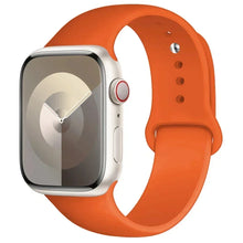 Load image into Gallery viewer, Silicone Band For Apple Watch strap 44mm 45mm 40mm 41mm 42-46mm sport bracelet iwatch series 8 7 6 5 4 9 10 11 SE-Ultra 2/3 49mm