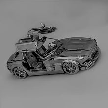 Load image into Gallery viewer, 3D Metal Puzzle Butterfly Sports Car DIY Model Kit Adult Birthday Gift Toy