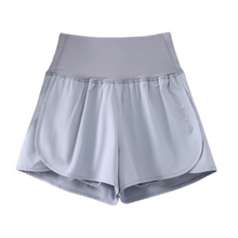 Load image into Gallery viewer, DRUR Women Yoga Shorts High Waist Double Layer Running Gym Shorts With Pocket Summer Sportswear Fitness Clothes Jogger Short New