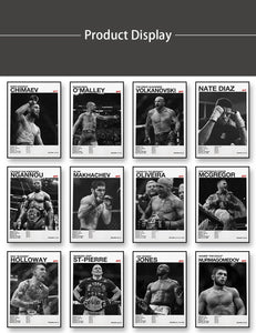 Boxing Fighting Star Canvas Wall Art Print Poster MMA Decorative Painting Home Decor Boxing Lover Gift Unframed