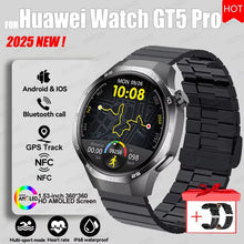Load image into Gallery viewer, 2026 Watch 5 Pro GPS Track Compass Smart Watch Men 360*360 AMOLED Screen NFC BT Call Waterproof Health Monitor Man Smartwatches