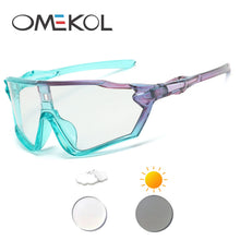 Load image into Gallery viewer, Photochromic Cycling Glasses Sports Bike Sunglasses Men Women Mtb Bicycle Eyewear Baseball Softball Sun Glasses