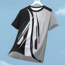 Load image into Gallery viewer, Men's T-shirt Fashion Color Block 3D Print Tee Outdoor Run Fitness Sports Short Sleeve Summer Casual O-neck Loose Breathable Top