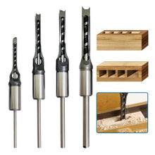 Load image into Gallery viewer, Woodworking Square Hole Drill Bit Tool Electric Tenon Machine DIY Accessories