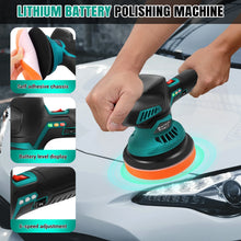 Load image into Gallery viewer, 12V Cordless Car Buffer Polisher,6 Variable Speed Car Polishing Kit, For Car Detailing/Polishing/Waxing/Scratch Removing