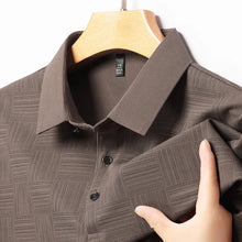 Load image into Gallery viewer, 2024 Men's New Printed Business Casual Short sleeved POLO Shirt Fashion Short sleeved Comfortable and Breathable Top