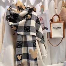 Load image into Gallery viewer, Luxury Winter Cashmere Scarf Women New Design Warm Pashmina Long Tassel Scarves Female Print Shawl Thick Foulard Bufanda